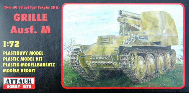 Attack Hobby Kits - 72870 - PzKpfw II Ausf. c - 1/72 Scale Model