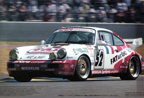 Porsche RSR 1994 LeMans 24 Hour 1st GT2 Fujimi 1 24